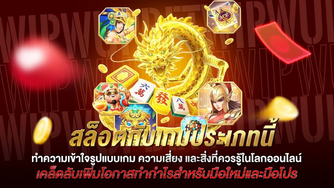 บทความ สล็อตเกมประเภทนี้คืออะไร รู้จักรูปแบบเกม ระบบการทำงาน และข้อควรรู้